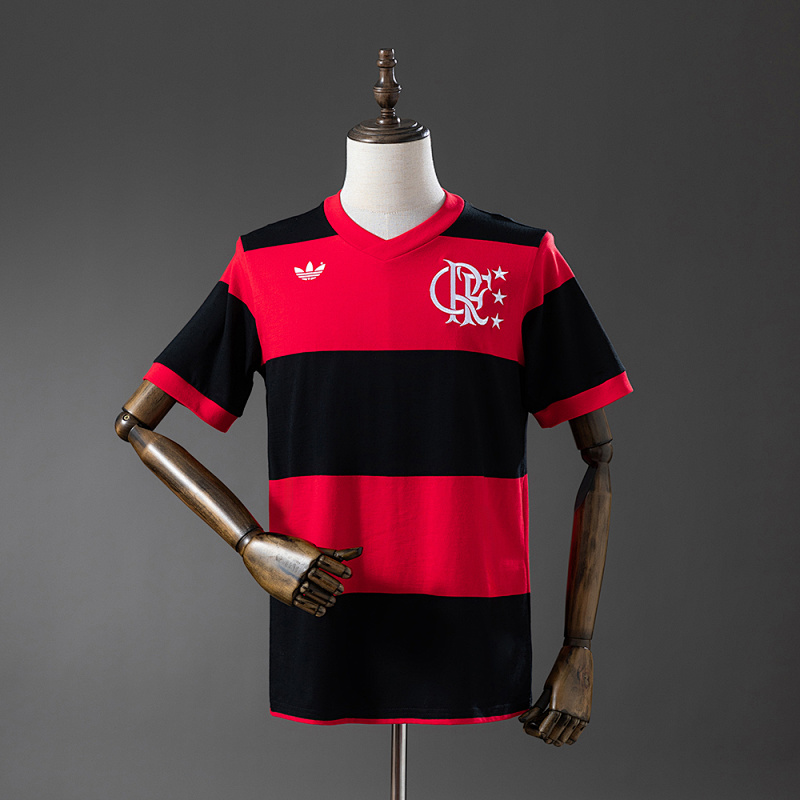 Flamengo 1981 Camiseta Retro Local S-4XL
